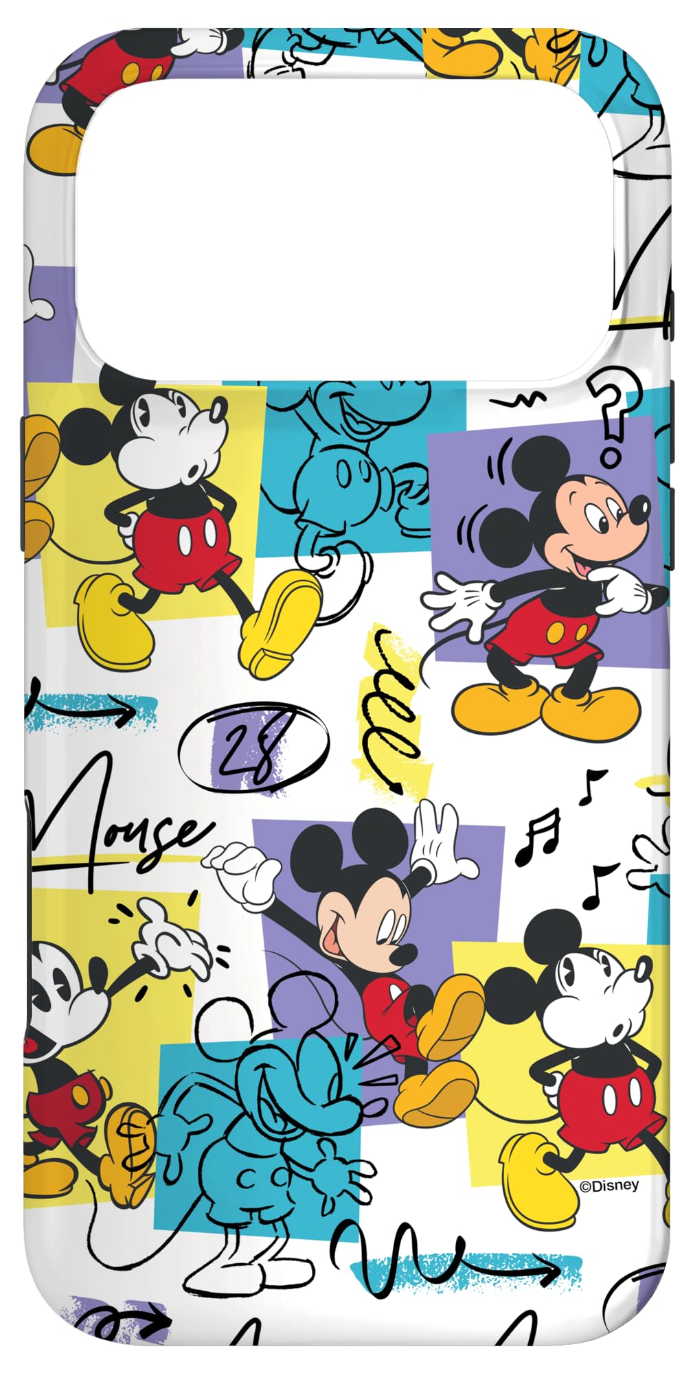 Amazon.com: Disney Mickey Mouse Retro Classic Vintage Animation